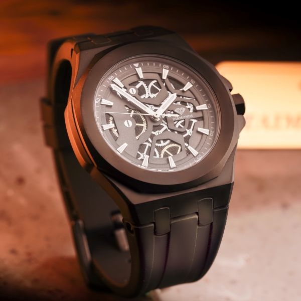 Diamonds  Gray Dial